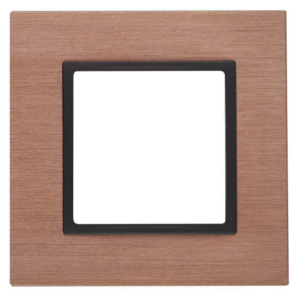 ЭРА 14-5201-14 Elegance Медь/антрацит Металл Рамка 1-ая