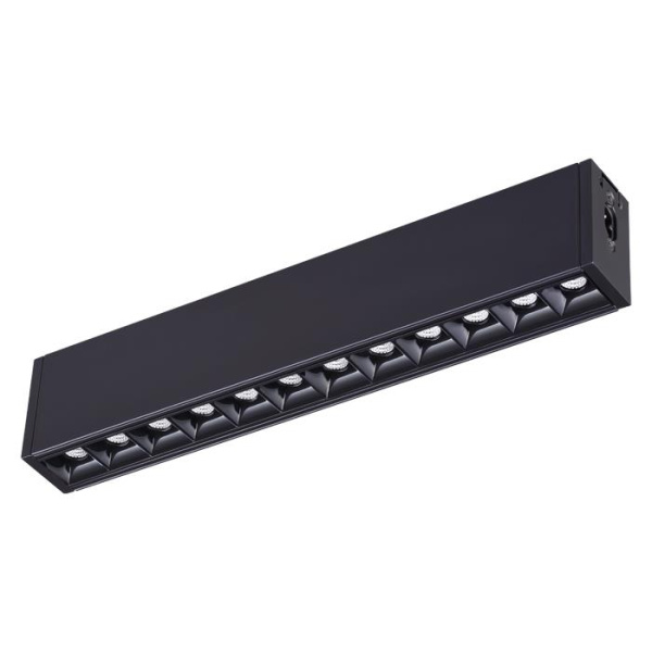 Novotech 358097 NT19 008 черный Светильник Троффер IP20 LED 4000K 12W 24V RATIO