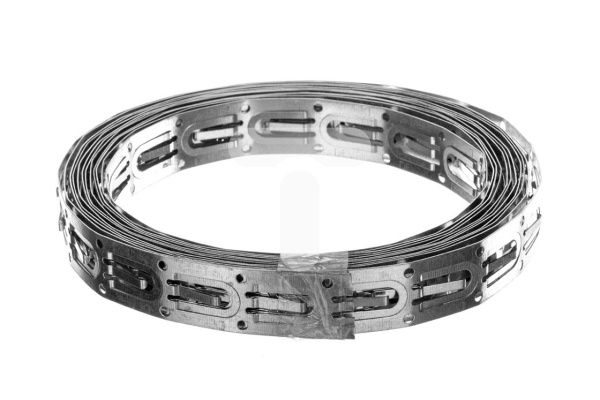 DEVI Лента двойная для саморегулирующегося кабеля, РБ 25 оцинкованная, (0,065 х 25м) 19808183