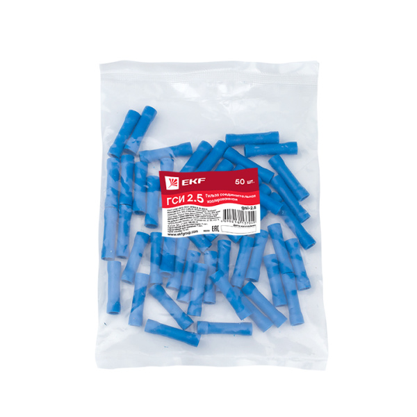 Купить EKF PROxima Гильза соединительная изолированная ГСИ 2.5 (уп.50шт)
