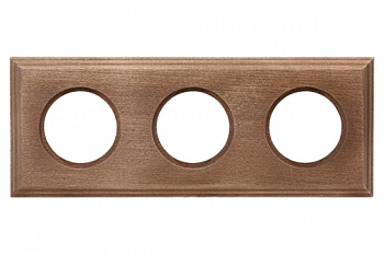 BIRONI Шедель Бук Винтаж Рамка 3-ая Форма квадрат (скрытый монтаж) BF4-630-18