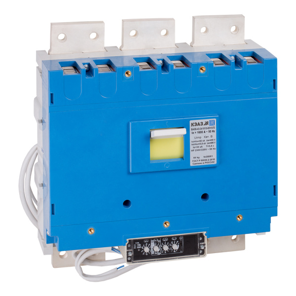 Купить КЭАЗ Выключатель автоматический ВА55-43-344710-1600А-690AC-НР230AC/220DC-УХЛ3 (РП 10-22 ) 229324