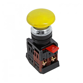EKF PROxima Кнопка AEA-22 желтая NO+NC Грибок