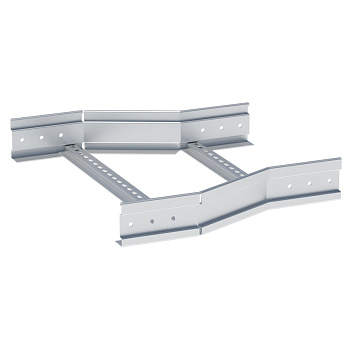 EKF Переходник по ширине центральный лестничный усиленный 100х600х400 мм (2 мм) HDZ