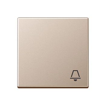 JUNG Клавиша с символом "звонок" шампань A590KCH