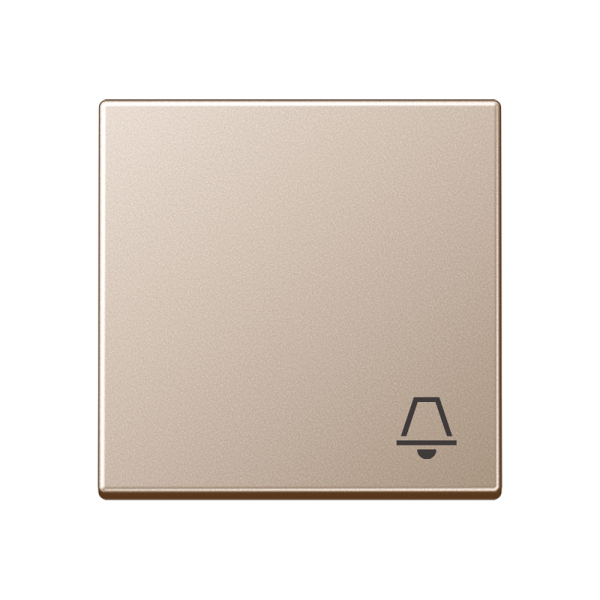 JUNG Клавиша с символом "звонок" шампань A590KCH