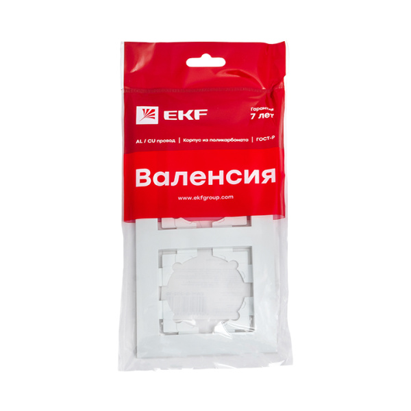 Купить EKF PROxima Валенсия рамка 2-местная белая