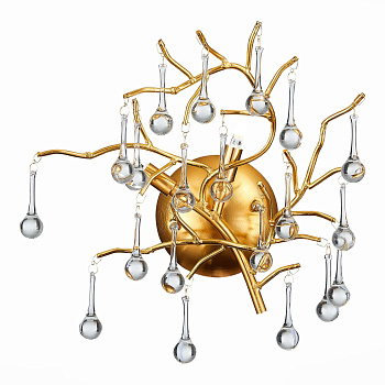 ST LUCE  SL1651.201.02 Бра Золотистый/Золотистый G9 2*5W