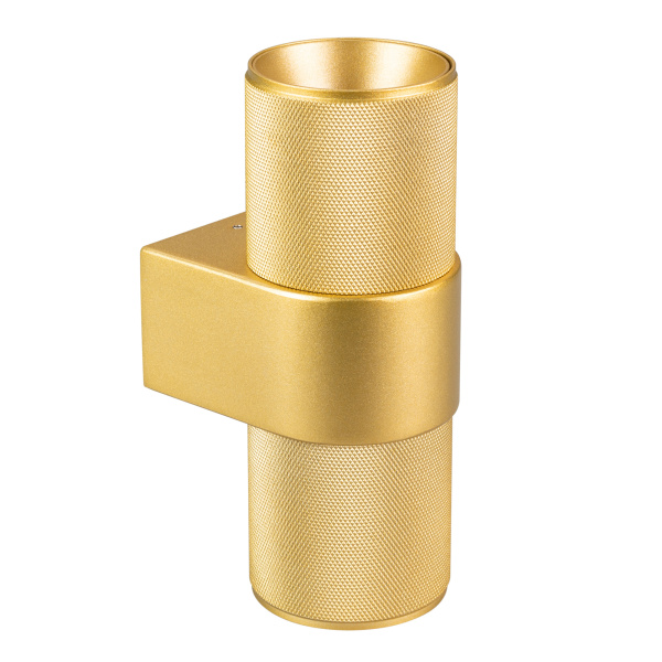 Arlight Светильник SP-SPICY-WALL-TWIN-S180x72-2x6W Warm3000 (GD, 40 deg) (IP20 Металл, 3 года) 033733