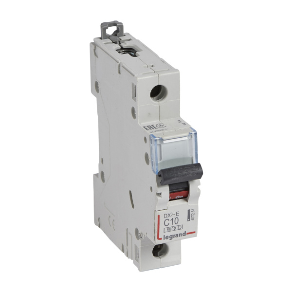Legrand DX3-E Автоматический выключатель 1P 10А (С) 6000/6kA 407261 Legrand DX3-E Автоматический выключатель 1P 10А (С) 6000/6kA 407261