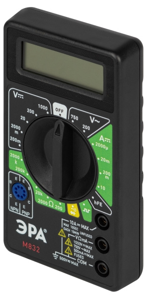 ЭРА Мультиметр цифровой модель M832
