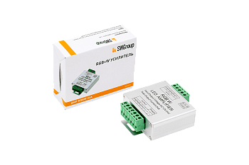 SWG Усилитель RGB+W,24А, AMP-RGBW-24A