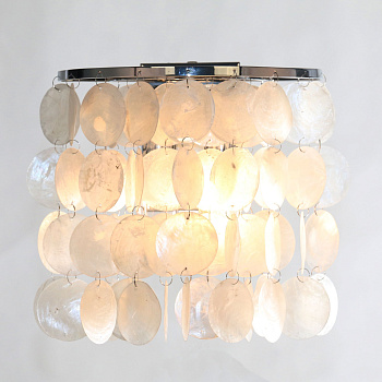 Eurosvet Бра с перламутром 60084/2 хром/перламутр a043152