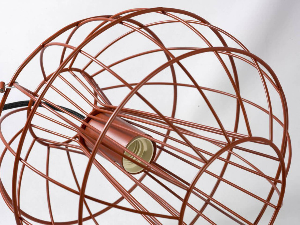 Купить Lussole LGO Металл Красный /  Металл Подвес E27 60W LSP-9934