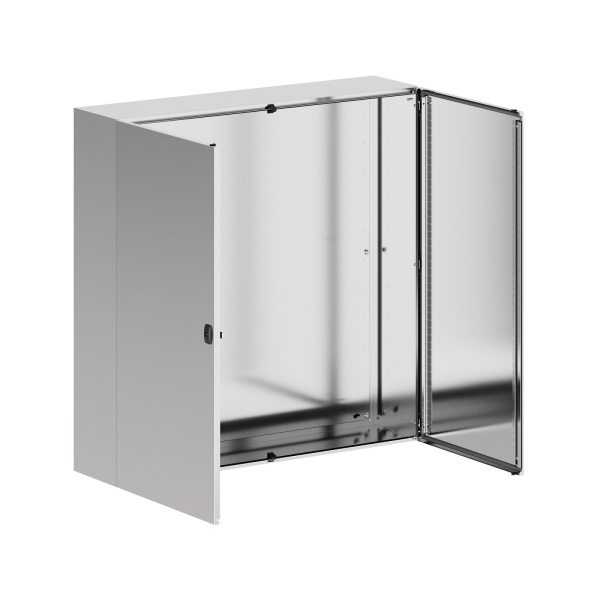Купить DKC Корпус навесной STH с М/П двухдверный из нержавеющей cтали AISI304 ВхШхГ 1200x1200x300 мм, без фланца