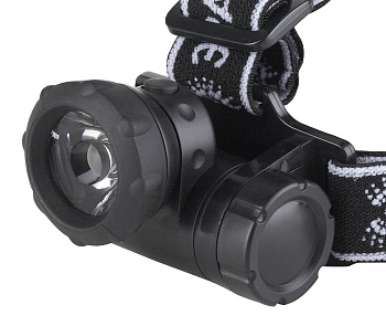 ЭРА G1W Фонарь Налобный 1W LED, коллиматор, 3хААА