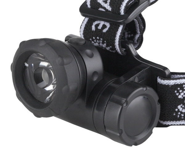 ЭРА G1W Фонарь Налобный 1W LED, коллиматор, 3хААА