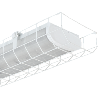 АСТЗ Светильник ЛПО46-2х36-504 расc.прозр. из ПММА+сетка, ЭмПРА, cosф=0,85 IP20 1046236504