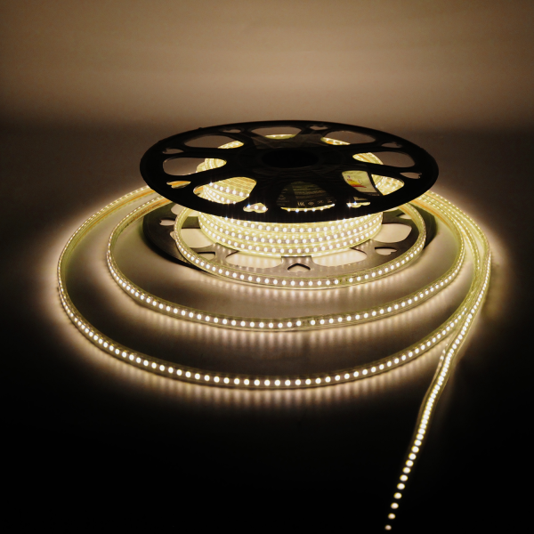 Купить Gauss Лента LED 2835/120-SMD 7W 220V 600lm/m 3000K IP67 (20м) 311000122