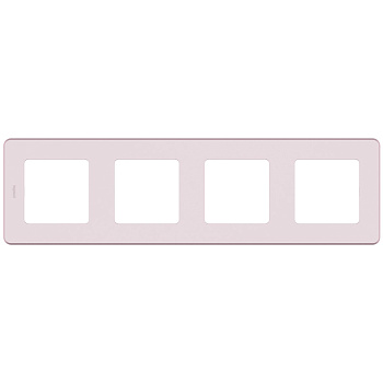 Legrand INSPIRIA Розовый Рамка - 4 поста 673964