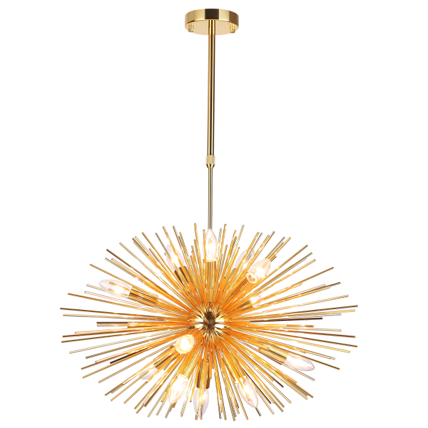 Купить Odeon Light 4662/12 ODL20 277 золотой Люстра E14 12*40W 220V KAVALLE