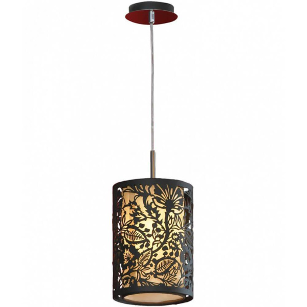 Lussole S.R.L Металл Черный /  Металл/полимер Подвес E14 GRLSF-2376-01