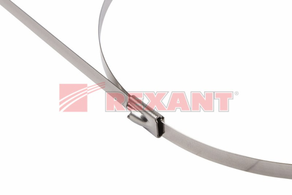 Купить Хомут стальной 520 x 4,6 мм 50 шт Rexant 07-0528
