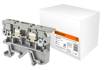 TDM Зажим наборный ЗНИ 4мм2 для плавких вставок 5х20 500В SQ0803-0059