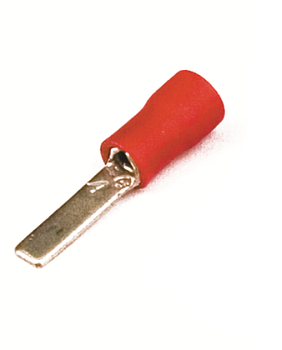 DKC Наконечник с плоским штифтом с изолир.фланцем 0,25-1,5 кв.мм 2,5х17 мм(НШПИ)