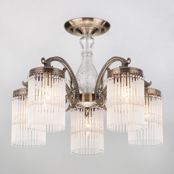 Eurosvet Люстра 60014/5 античная бронза 00000073999