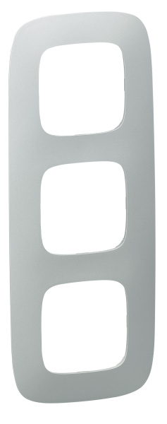Купить Legrand Valena ALLURE Алюминий Рамка 3-ая 754393