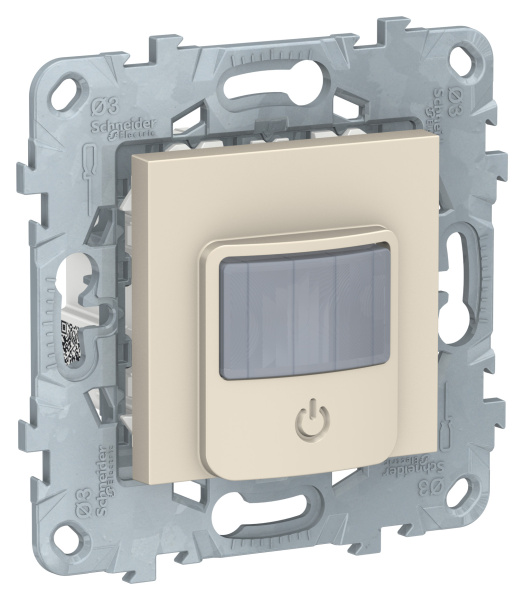 Купить SE Unica New Беж Датчик движения с выключателем, 10А, NU552544