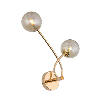 ST LUCE SL435.201.02 Бра  Золото/Коньячный G9 2*28W