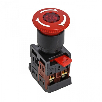 EKF PROxima Кнопка AE-22 поворотная блокировка NO+NC Грибок