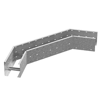 OSTEC Поворот 90 град. для лестничного лотка ЛКР 600х200, толщ. 2,0 мм, Сендзимир цинк OSTEC Поворот 90 град. для лестничного лотка ЛКР 600х200, толщ. 2,0 мм, Сендзимир цинк