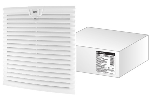 TDM Вентилятор с фильтром универсальный ВФУ 433/373 м3/час 230В 95Вт IP54 SQ0832-0114