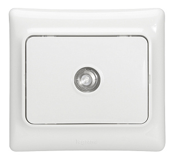 Legrand Kaptika Белый Розетка ТВ 782115