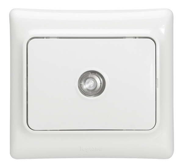 Legrand Kaptika Белый Розетка ТВ 782115