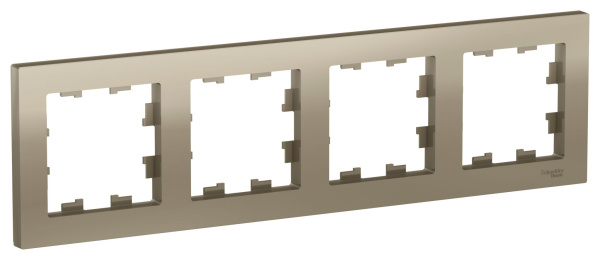 Купить Systeme Electric AtlasDesign Шампань Рамка 4-ая, универсальная