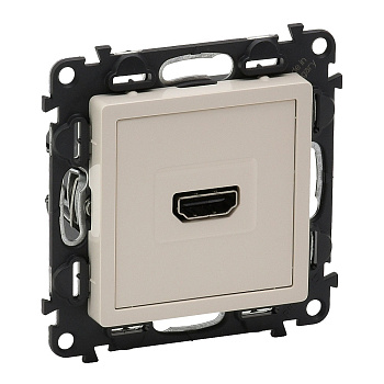 Legrand Valena LIFE Сл.кость Розетка 1-ая HDMI  (с лицевой панелью) 753271