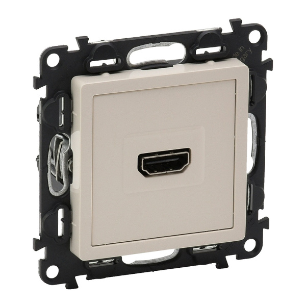 Legrand Valena LIFE Сл.кость Розетка 1-ая HDMI  (с лицевой панелью) 753271