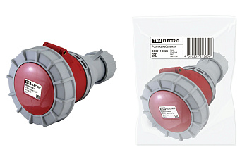 TDM Розетка кабельная IP67 16А 3Р+РЕ+N 380В SQ0611-0026