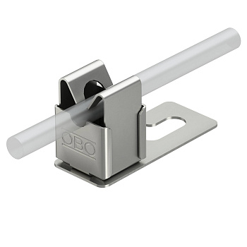 OBO Bettermann Держатель проводников 8 мм для черепичной, шиферной и волнообразной кровли, нержавеющая сталь V2A 5217075