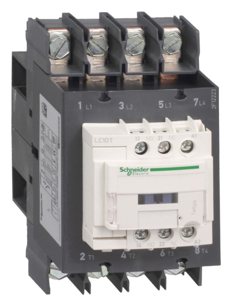 Купить SE Contactors D Контактор 4Р Everlink AC1 415В 60A катушка управления 48В DC LC1DT60AED
