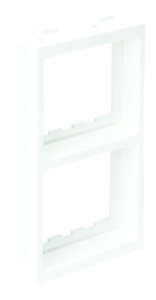 Simon Connect Адаптер для 2 модуля Serie 27 Simon, S-модуль 52x108мм S78-9