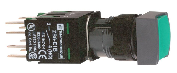 Купить SE Кнопка 16мм синяя XB6CA31B