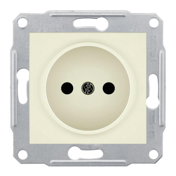 Купить SE Sedna Беж Розетка 1-я б/з SDN2900147