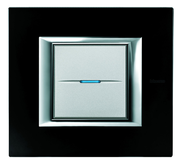 Купить BT Axolute Черное стекло Рамка 2 мод прямоугольная HA4802VNN