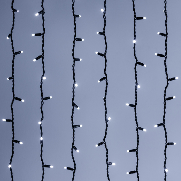 Купить Arlight Светодиодная гирлянда ARD-CURTAIN-PRO-2000x3000-BLACK-760LED-STD WHITE (230V, 70W) (Ardecoled, IP65) 026064