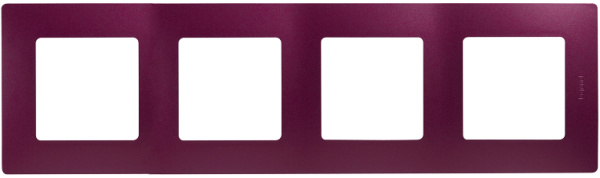 Купить Legrand Etika Сливовая Рамка 4-ая 672564